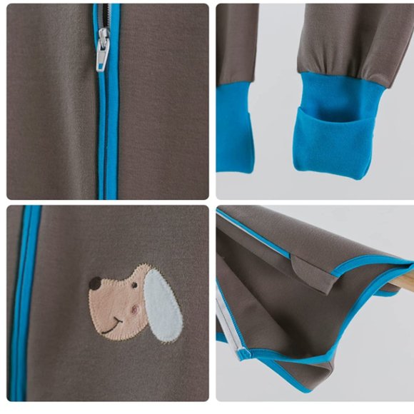 Chuchu Puff Baby Sleep Sack with Legs Sleeping Bag Toddlers Wearable Blanket 2T - Picture 5 of 7